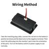 Multifunctional 8-120V LCD Digital Voltage Meter Battery Indicator Battery Electric Vehicle Battery Gauge Accessories