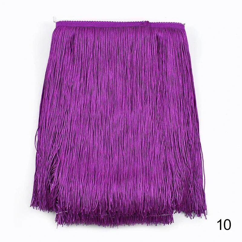 5/8/10M 30cm Long Tassel Fringes for Curtains Lace Trims Dress Fringe Trim Decorative Trimmings Stitching DIY Sewing Accessories