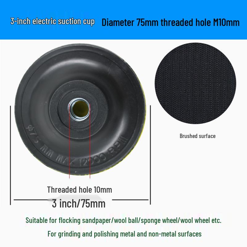 Discuri Autoadezive pentru Șlefuire și Lustruire pentru Polizoare Unghiulare, 80-180MM