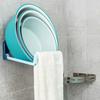Folding Bathroom Storage Rack Multi-Purpose Basin organizer Shelf Creative Washbasin Hooks Holder