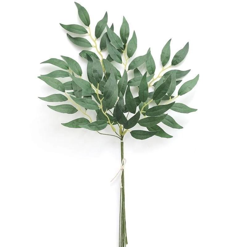 5/10Pcs Artificial Eucalyptus Leaves Stems Leaf Plant Fake Flowers for Home Decor Garden Wedding Decoration Bouquets Vase Floral
