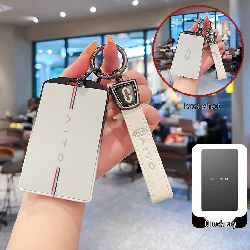 Huawei AITO Wenjie M5-M9 Key Case: Smart Remote Protective Shell with Buckle