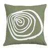 Simple Nordic Ins Style Home Pillow, Morandi Green Living Room Pillow, Soft Literary Abstract and Fresh Sofa Decoration