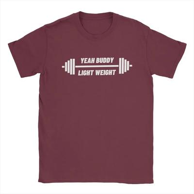 Men Yeah Buddy Light Weight T Shirts 100% Cotton Clothes Awesome Short Sleeve Round Collar Tees New Arrival T-Shirts#Color