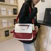 Fashionable Street Style Canvas Tote Bag With Large Capacity For Women In Spring