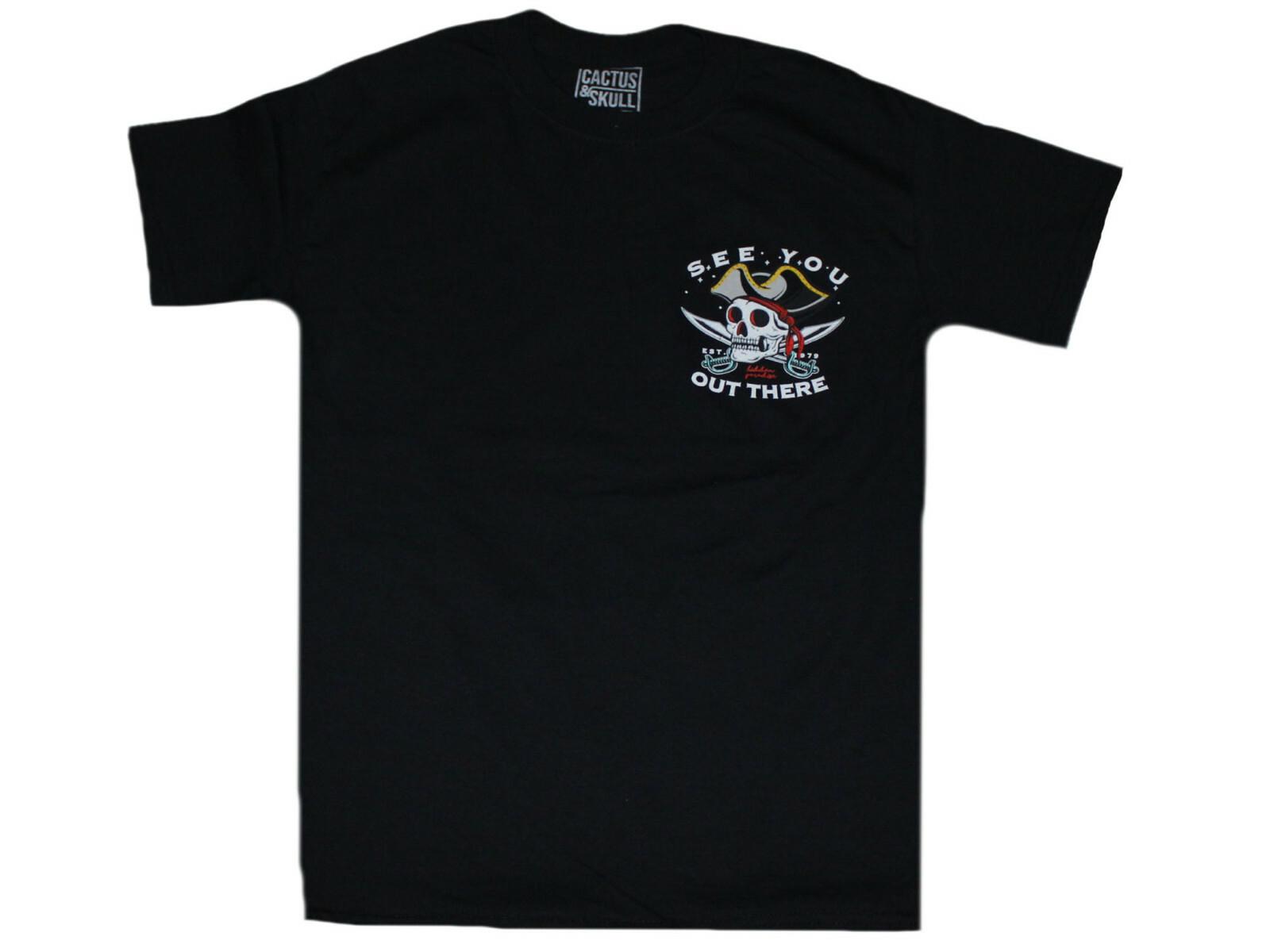 Cactus & Skull See You Out There Men s T-Shirt NEW S разноцветный