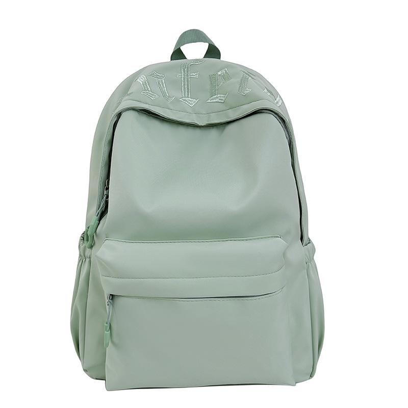 Schoolbag Wholesale Large Capacity School Bag Female Junior High School Student Girl Simple Japanese High School Student Backpack Design Sense