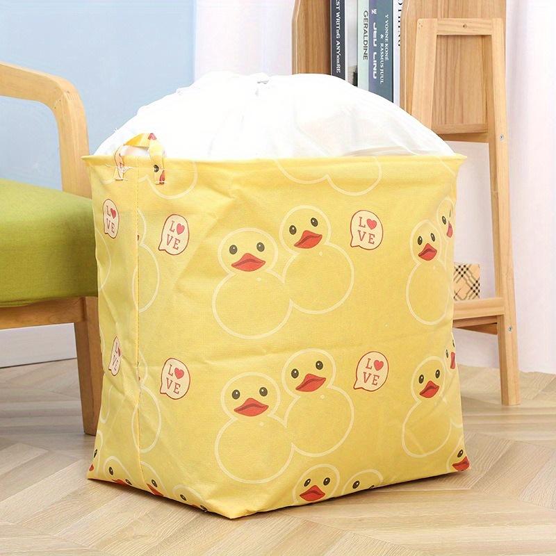 1PC Clothes and Miscellaneous Storage Bag, Dust-proof Storage Basket, Home Clothes Sorting and Packaging Bag, Moving Bag.