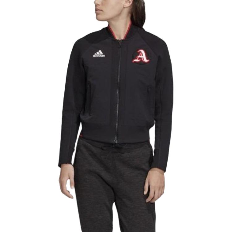 adidas VRCT Jackets Women's Black Stand Collar Moderate Other FI9214