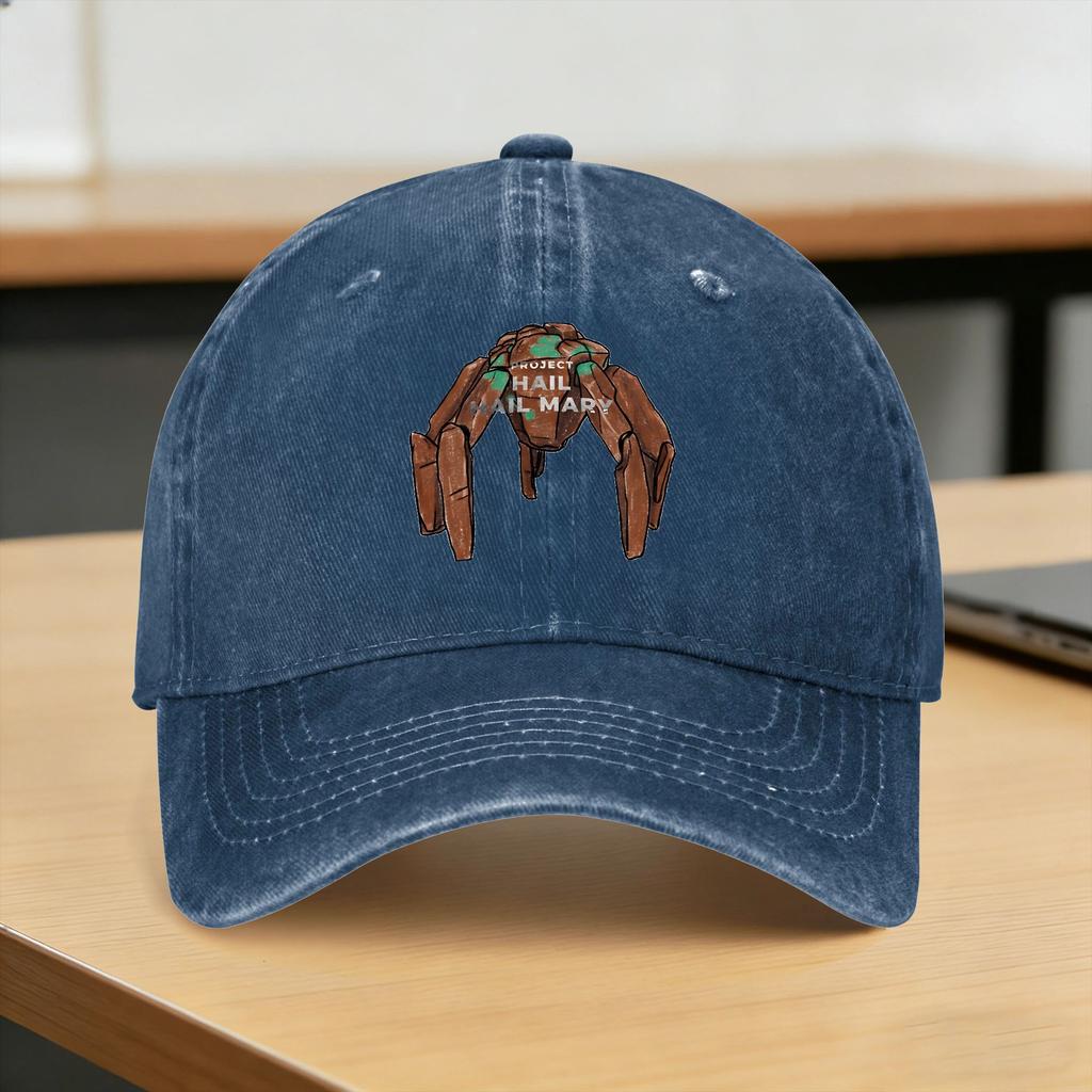 Sommer Projekt Hail Mary Film Baseballkappe Sonnendesign Gewaschen Hip Hop Hüte Paar Stilvoll Outdoor Sport Snapback Kappe
