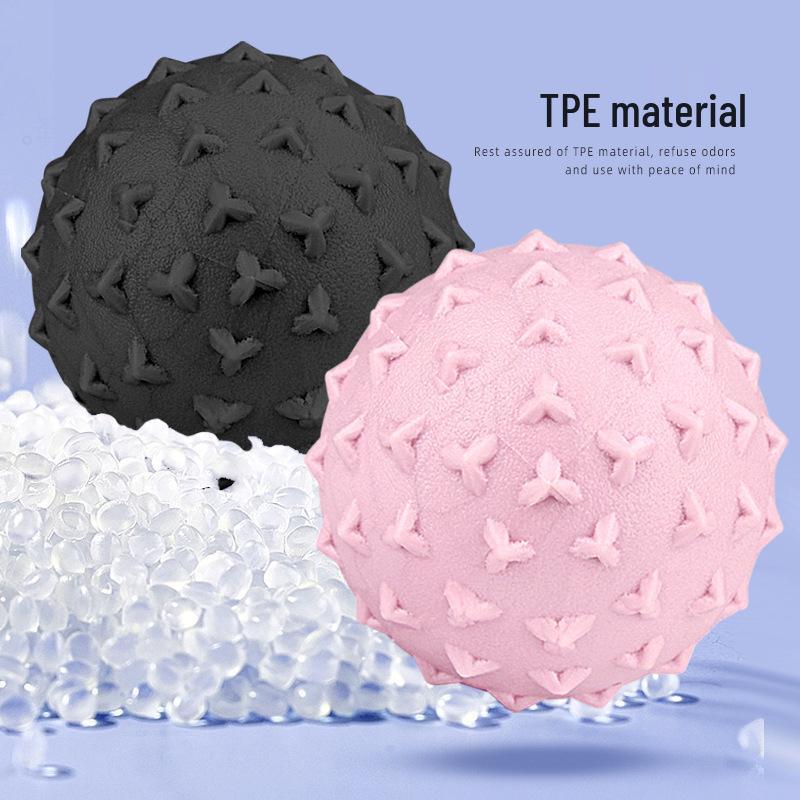 Soft Elastic Triangle Fascia Massage Ball for Legs and Yoga Fitness