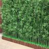 6pcs Simulation Bamboo Indoor Decoration Encrypted Plastic Fake Bamboo Partition Screen Outdoor Artificial Bamboo Simulation Plant Landscaping