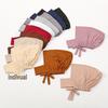 Elastic Milk Silk Neck Warmer Hat - Fashionable Solid Color Ethnic Hat for Middle East, Malaysia, Indonesia