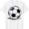 Australia Soccer Ball Australian Football Fan Men Women Kids T-Shirt