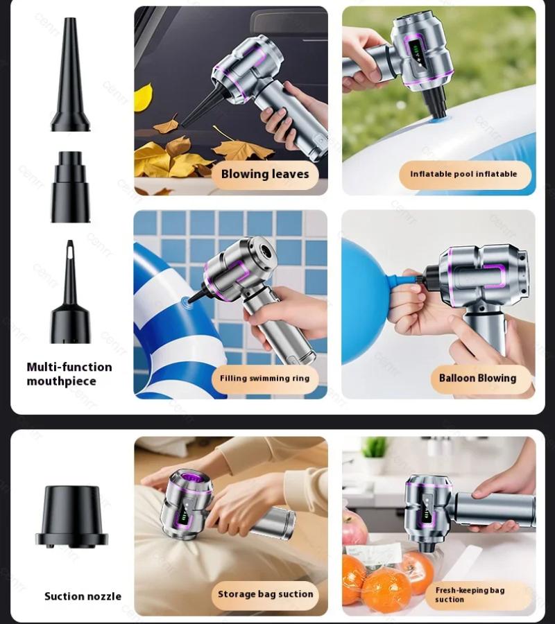 New 998000PA Car Vacuum Cleaner Rechargeable Cordless Portable Powerful Mini Car Vacuum Cleaner for Home Handheld Blower Car Cleaner