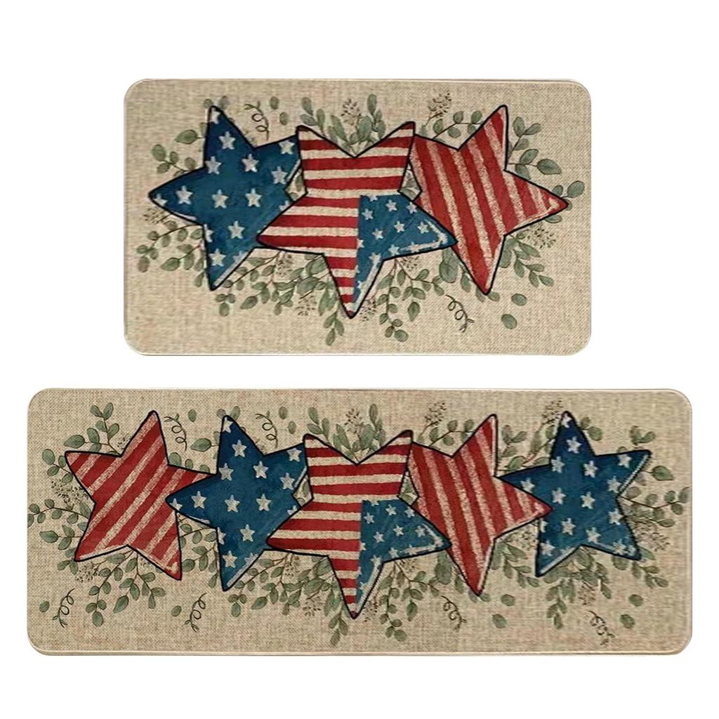 Decorative Entrance Doormats Set of 2 - 4060cm and 40120cm - Indoor Outdoor for Front Door