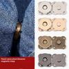 10 Sets Mini Adsorption Buckle Bags Magnetic Snap Button Fasteners Clasps Buttons Handbag Purse Wallet Craft Bag Parts