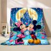 3D Mickey and Minnie Mouse Blankets Ultra Soft Cozy Blanket Lightweight Fleece Fuzzy Plush Throw Blankets for Bed Chair Gifts