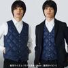 Taion City Single Button Down Gilet 003BCI Men's
