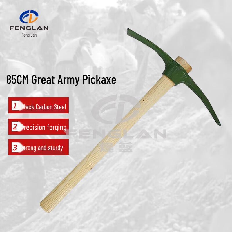 Heavy-Duty Engineer s Shovel  Pickaxe