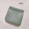 Compact PU Multipurpose Pouch: Lipstick, Coins, Jewelry, Earphones Storage.