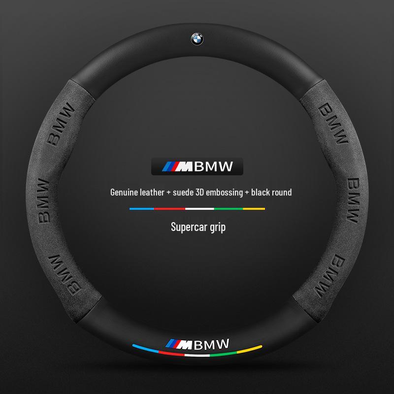 Kryt na volant pro BMW X3 2008-2025, Ultratenký semiš z uhlíkových vláken pro všechny řidiče