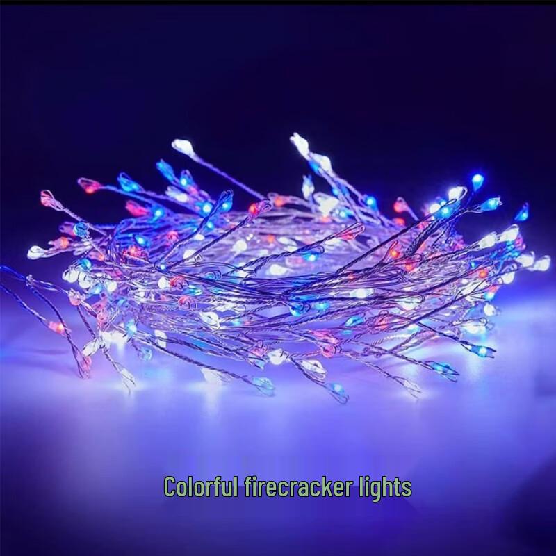 

LED Firecracker String Lights