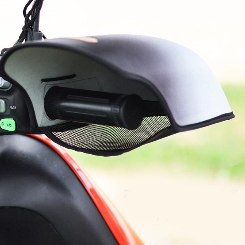Motorradlenker Fäustlinge Sonnenschutz Handschuhe Atmungsaktive Handschützer Motorrad Lenkerabdeckung Handschuhe Einfach zu montieren