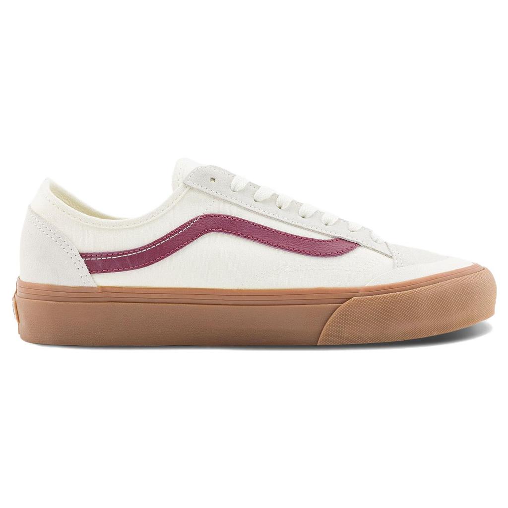 New Vans Style 136 Decon VR3 Sf 'Marshmallow Burgundy' VN0A4BX9QJK