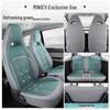 Wuling Hongguang MINI EV Macaron Seat Cushion Cover: Full Surround, Universal Fit for First & Second Gen, All Season Use.