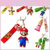 Chaveiro Princesa Peach Super Mario Bros Nintendo Pingente Charm de Bolsa