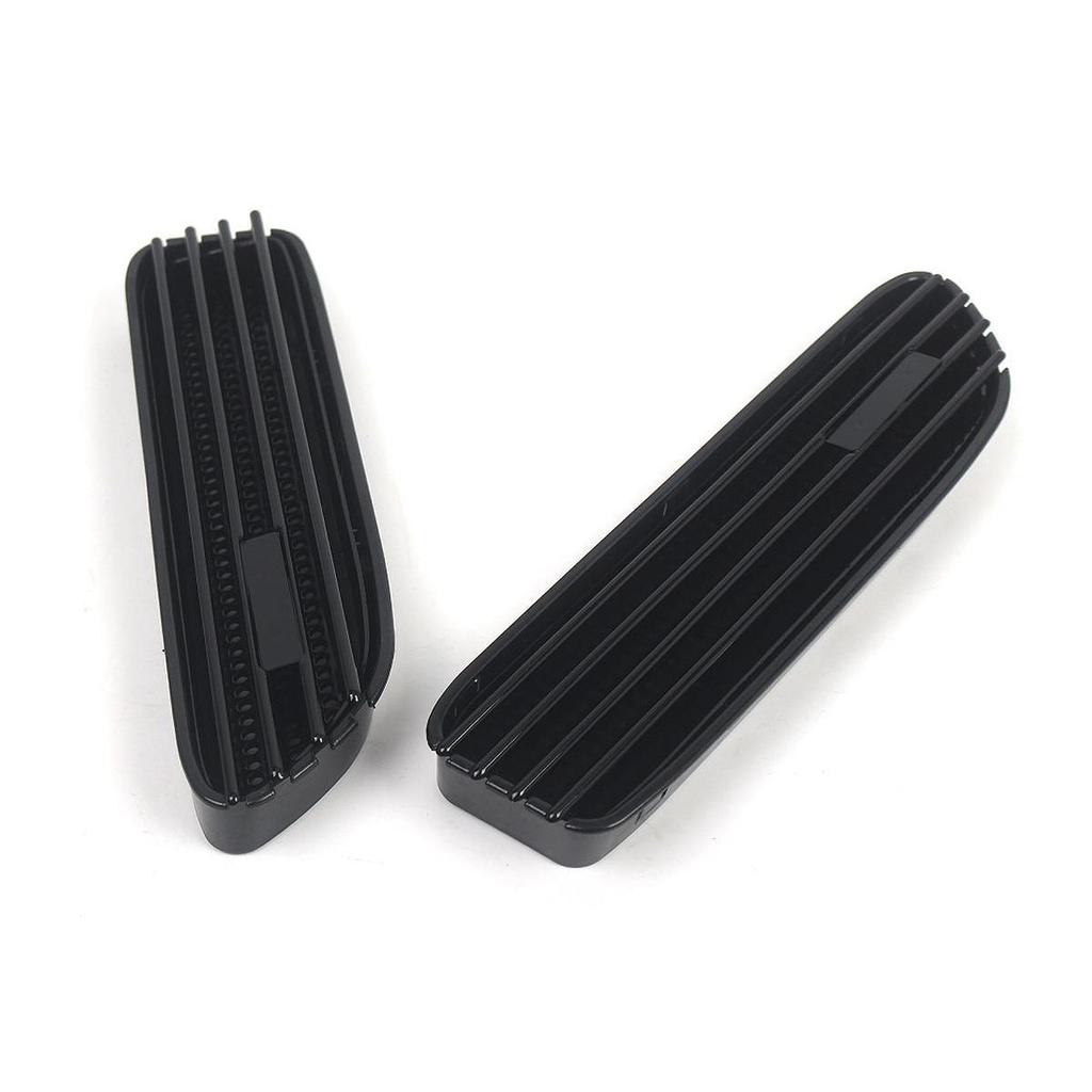 Side Fender Grille Set 51137895914 Sturdy Spare Part Professional Easy to Install Replacement Glossy Black for BMW E46 M3