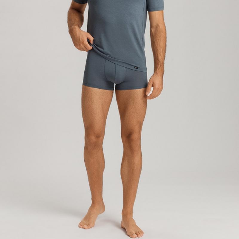 Hanro Tencel  Boxer Brief  73181 Black Clay 