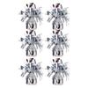 6Pcs Metallic PET Foil Balloon Holder Heavy Duty Balloon Stabilizers Weights For Birthdays Weddings Festival Celebration