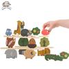 Montessori Wooden Stacked Building Block Toy Cartoon Animal Balancing Block Baby Early Education Educational Toys Gifts For Baby