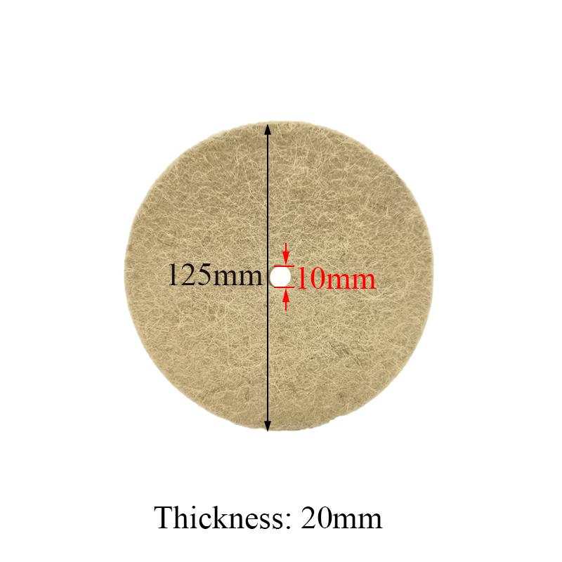 1 Pcs Wool Polishing Buffing Grinding Wheel Polisher Disc Pad For Car Polisher Auto Accessories Polishing Polisher Pads