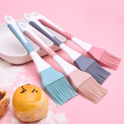 1PC Escova de silicone para churrasco, escovas de óleo resistentes ao calor para cozinhar, utensílios de cozinha, utensílios para assar bolos e bolos