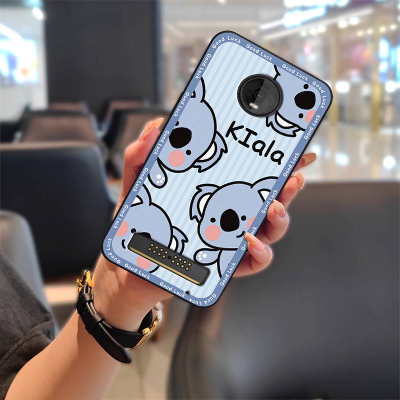 Durable Protective Phone Case For MOTO Z4 Play Graffiti Phone Pouch Cartoon Anti-knock TPU Waterproof Cute Soft Case