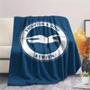 1PC Brighton Print Flannel Blanket, High quality All Seasons, Home Decor, Warmth and Comfort, Perfect for Christmas Gifts