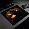 Halloween Cute Black Cat Mouse Pad Cartoon Square Gaming Desk Mat Non-Slip Rubber Keyboard Pad for Office Table Decor Mousepad