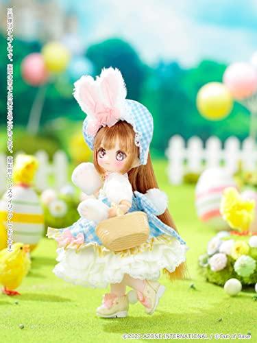 Azone International Akai Camera X SugarCups Bisquetina ~Happy Easter Bunny~ 1/12 Scale Soft Vinyl Head Collector's Scale Doll