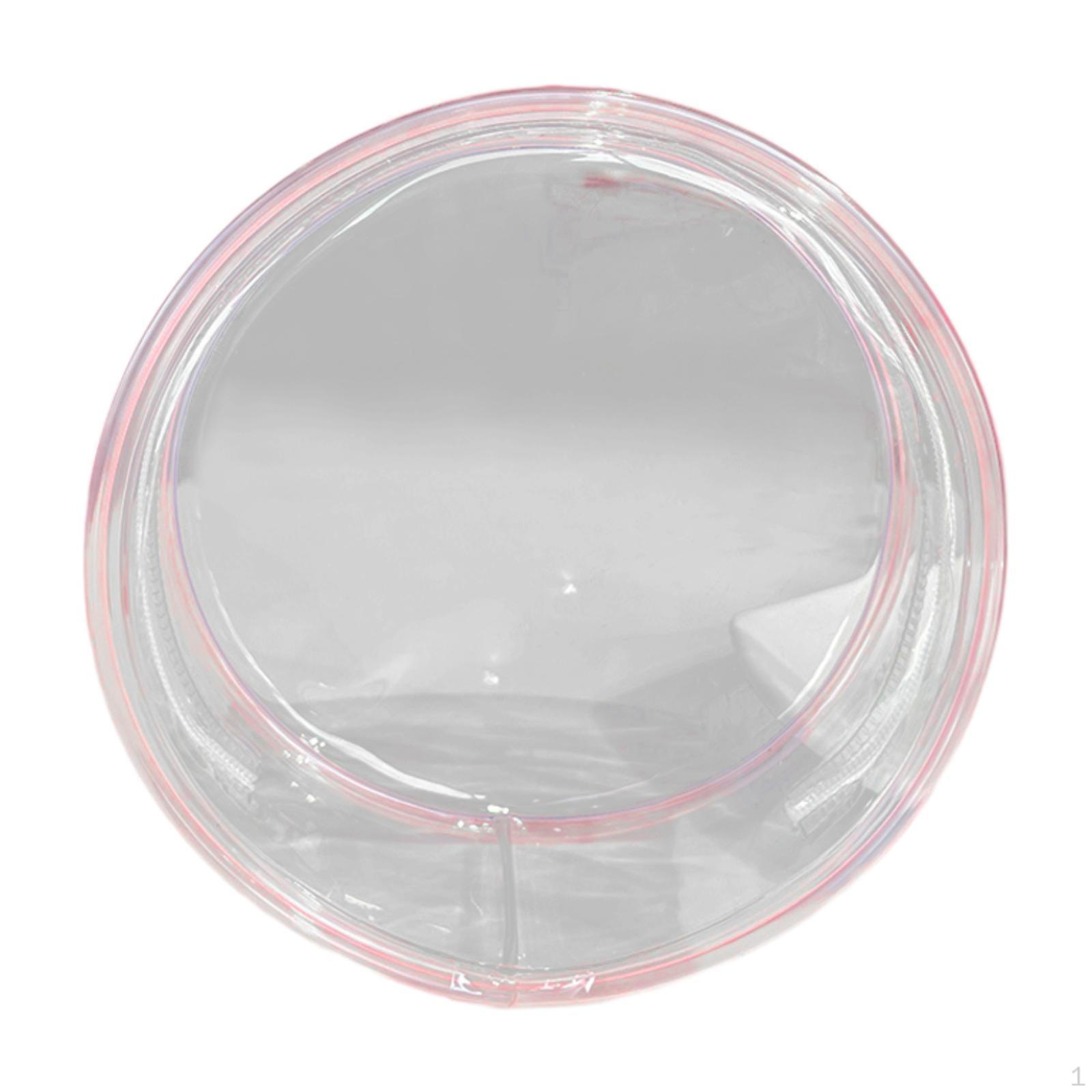 

Прозрачная сумка для демонстрации фигурок, чехол для переноски, подарочный органайзер, коллекционные предметы, хранение мини-кукол розовый