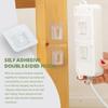 Double sided adhesive wall hooks Wall Hanger Strong Transparent Suction Cup Sucker Hook Wall Storage Holder Kitchen Bathroom