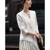 Women's V-Neck Seven-Sleeve Blazer
