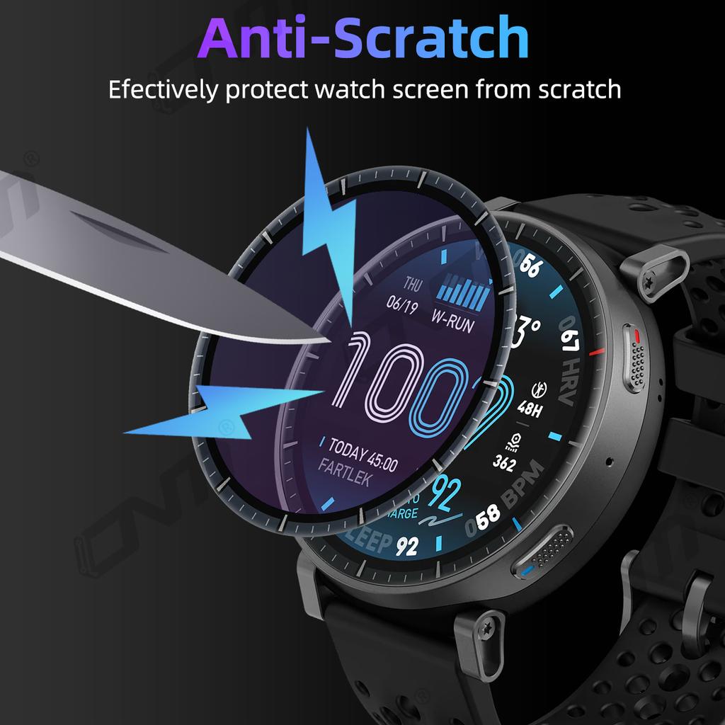20D Screen Protector for Amazfit Active Max - Full Cover Anti-scratch Protective Film Accessories