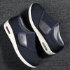 Walking Shoes Men Diabetic Shoes Elderly Casual Solid Color Flat Shoes Soft Comfortable Sneakers Plus Size