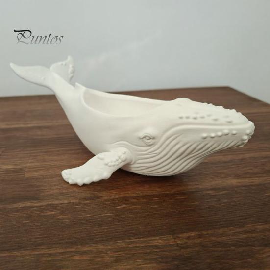 Hollow Storage Whale Humpback Bowl, with Groove, 3D Printed Shaped Box Ocean Style Desktop Decoration, for Jewelry And Small Items Sundries