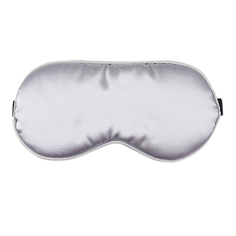 Silk Blackout Ice Pack Eye Mask: Double-Sided, Breathable, Perfect for Travel and Sleep