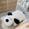 Cute Black And White Pug Dog Plush Toy For Girls, Perfect Bed Companion Best Gift For Besties' Birthday