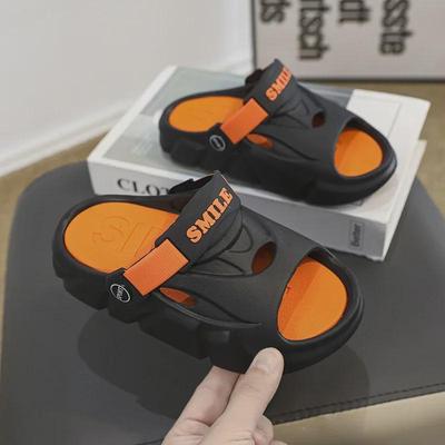Rutschfeste Sommersandalen für drinnen und draußen für Kinder – Dicke Sohle, verschleißfeste Flip-Flops für Jungen und Mädchen